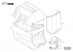 Bosch 3 601 K66 M00 Gcl 2-50 G Laser Level / Eu Spare Parts